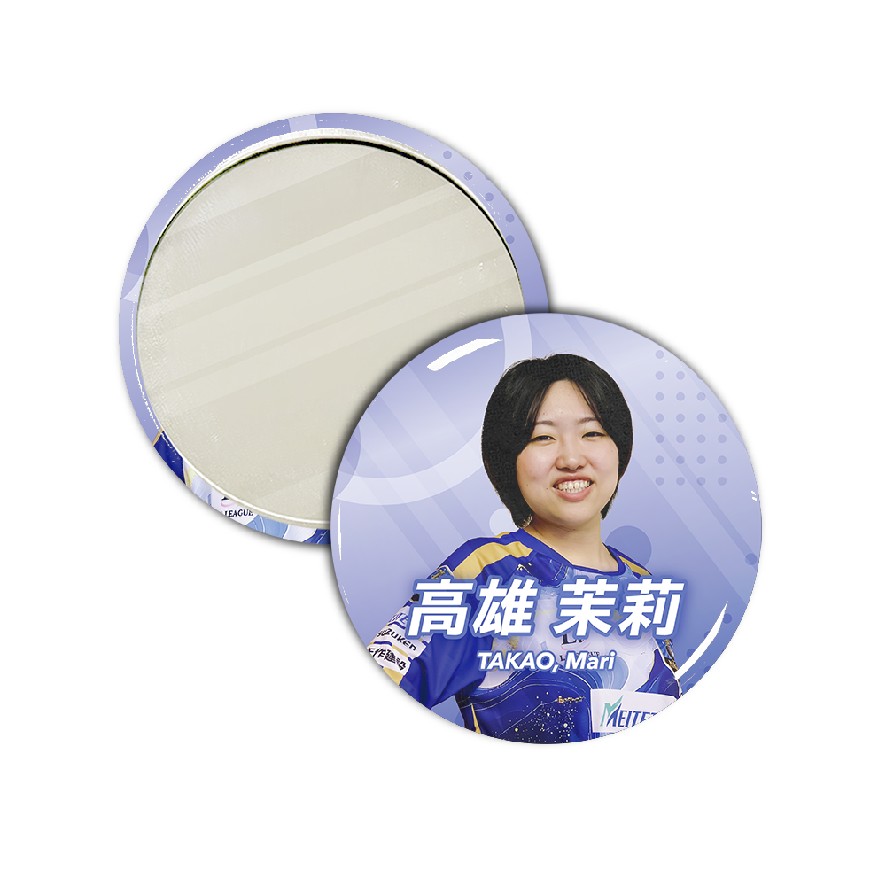 Li LEAGUE チーム 名古屋 高雄 茉莉 二段 缶ミラー