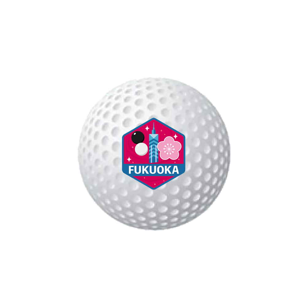 Li League チーム 福岡 エンブレム ゴルフボール(TOURSTAGE EXTRA DISTANCE)