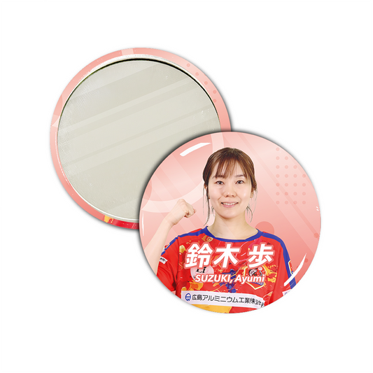 Li League チーム 若鯉 鈴木 歩 七段 缶ミラー