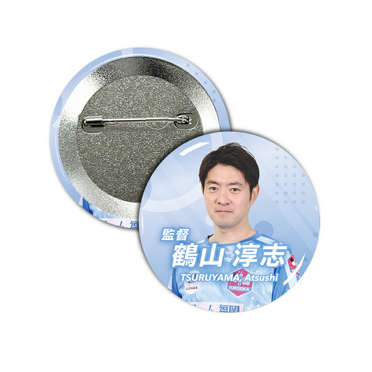 Li League チーム 福岡 鶴山 淳志 八段 缶バッジ57mm