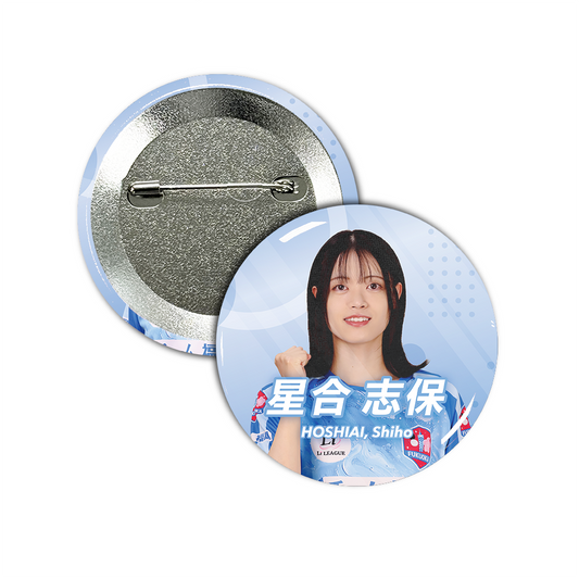 Li League チーム 福岡 星合 志保 四段 缶バッジ57mm