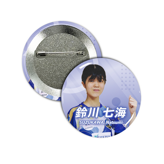 Li League チーム 名古屋 鈴川 七海 初段 缶バッジ57mm