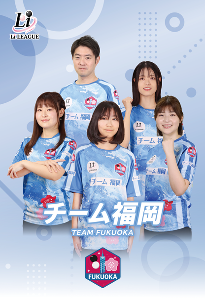 Li League チーム 福岡 エンブレム アクリルブロック