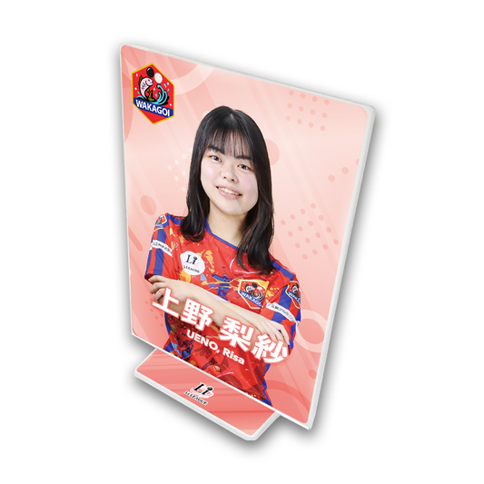 Li League チーム 若鯉 上野 梨紗 扇興杯 アクリルフレーム