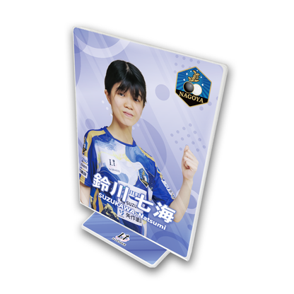 Li LEAGUE チーム 名古屋 鈴川 七海 初段 アクリルフレーム