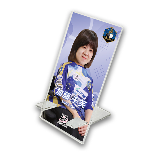 Li League チーム 名古屋 加藤 千笑 四段 アクリルスマホスタンド