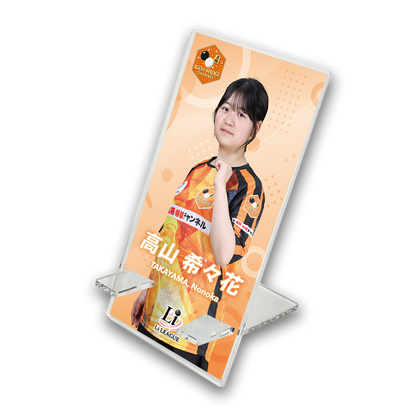 Li League チーム 囲碁・将棋チャンネル 高山 希々花 初段 アクリルスマホスタンド