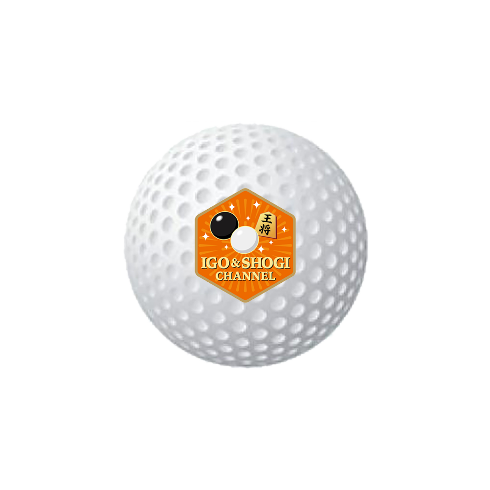 Li League チーム 囲碁・将棋チャンネル エンブレム ゴルフボール（TOURSTAGE EXTRA DISTANCE）