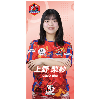 Li League チーム 若鯉 上野 梨紗 扇興杯 アクリルスマホスタンド