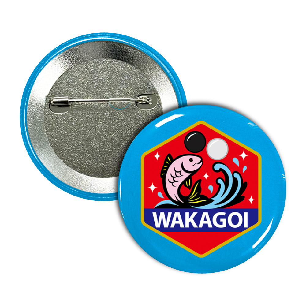 Li League チーム 若鯉 エンブレム 缶バッジ57mm