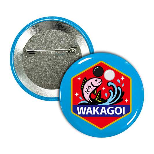 Li League チーム 若鯉 エンブレム 缶バッジ57mm