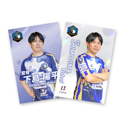 Li LEAGUE チーム 名古屋 下島 陽平 八段 ポストカード（2枚セット）